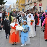 Carnevale di Manfredonia 2018, sfilata carri e gruppi. Foto 010