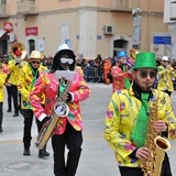 Carnevale di Manfredonia 2018, sfilata carri e gruppi. Foto 016