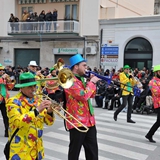 Carnevale di Manfredonia 2018, sfilata carri e gruppi. Foto 017