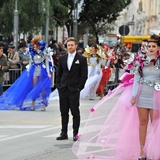 Carnevale di Manfredonia 2018, sfilata carri e gruppi. Foto 027