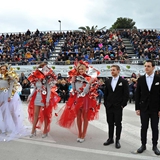 Carnevale di Manfredonia 2018, sfilata carri e gruppi. Foto 030