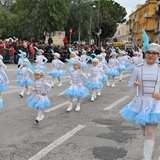 Carnevale di Manfredonia 2018, sfilata carri e gruppi. Foto 040