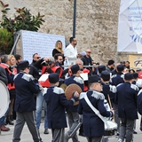 Carnevale di Manfredonia 2018, sfilata carri e gruppi. Foto 048