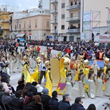 Carnevale di Manfredonia 2018, sfilata carri e gruppi. Foto 063