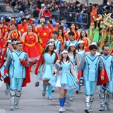 Carnevale di Manfredonia 2018, sfilata carri e gruppi. Foto 076