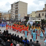 Carnevale di Manfredonia 2018, sfilata carri e gruppi. Foto 084