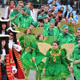 Carnevale di Manfredonia 2018, sfilata carri e gruppi. Foto 136