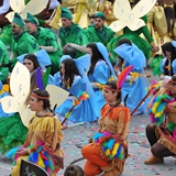 Carnevale di Manfredonia 2018, sfilata carri e gruppi. Foto 138