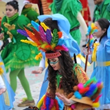 Carnevale di Manfredonia 2018, sfilata carri e gruppi. Foto 146