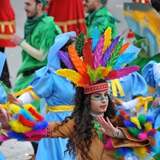 Carnevale di Manfredonia 2018, sfilata carri e gruppi. Foto 147