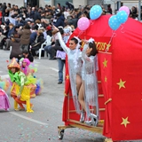 Carnevale di Manfredonia 2018, sfilata carri e gruppi. Foto 164