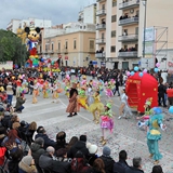 Carnevale di Manfredonia 2018, sfilata carri e gruppi. Foto 173