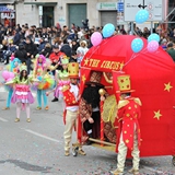 Carnevale di Manfredonia 2018, sfilata carri e gruppi. Foto 177