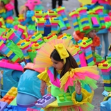 Carnevale di Manfredonia 2018, sfilata carri e gruppi. Foto 240