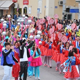 Carnevale di Manfredonia 2018, sfilata carri e gruppi. Foto 260