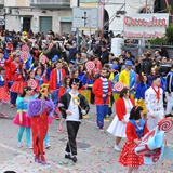 Carnevale di Manfredonia 2018, sfilata carri e gruppi. Foto 261