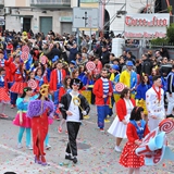 Carnevale di Manfredonia 2018, sfilata carri e gruppi. Foto 261