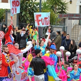 Carnevale di Manfredonia 2018, sfilata carri e gruppi. Foto 278