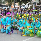Carnevale di Manfredonia 2018, sfilata carri e gruppi. Foto 295