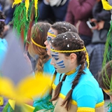 Carnevale di Manfredonia 2018, sfilata carri e gruppi. Foto 305