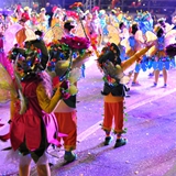 Sfilata della notte colorata. Foto 105