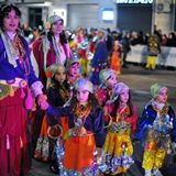 Sfilata della notte colorata. Foto 160