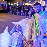 Sfilata della notte colorata. Foto 182