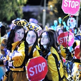 Sfilata della notte colorata. Foto 210