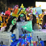 Sfilata della notte colorata. Foto 214