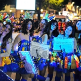 Sfilata della notte colorata. Foto 215