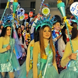 Sfilata della notte colorata. Foto 226