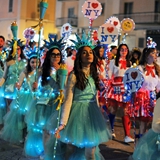 Sfilata della notte colorata. Foto 228