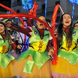 Sfilata della notte colorata. Foto 251