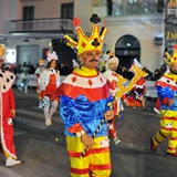 Sfilata della notte colorata. Foto 322