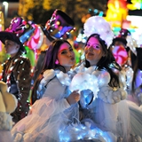 Sfilata della notte colorata. Foto 346