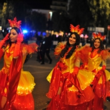 Sfilata della notte colorata. Foto 351