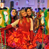 Sfilata della notte colorata. Foto 377