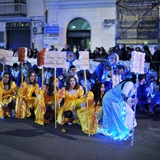 Sfilata della notte colorata. Foto 385