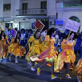 Sfilata della notte colorata. Foto 386