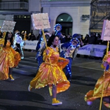 Sfilata della notte colorata. Foto 387