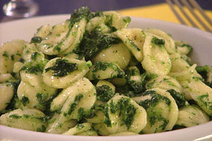 Orecchiette con cime di rapa