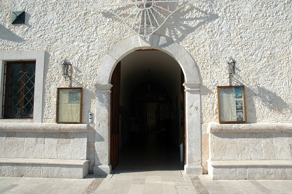 Santuario San Matteo ingresso