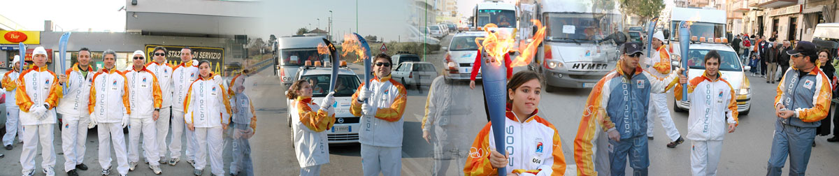 Passaggio Fiamma Olimpica a Manfredonia 2006